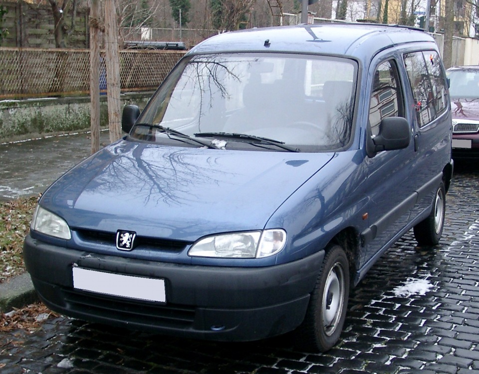 Рестайлінг Peugeot Partner 2002-2008 1