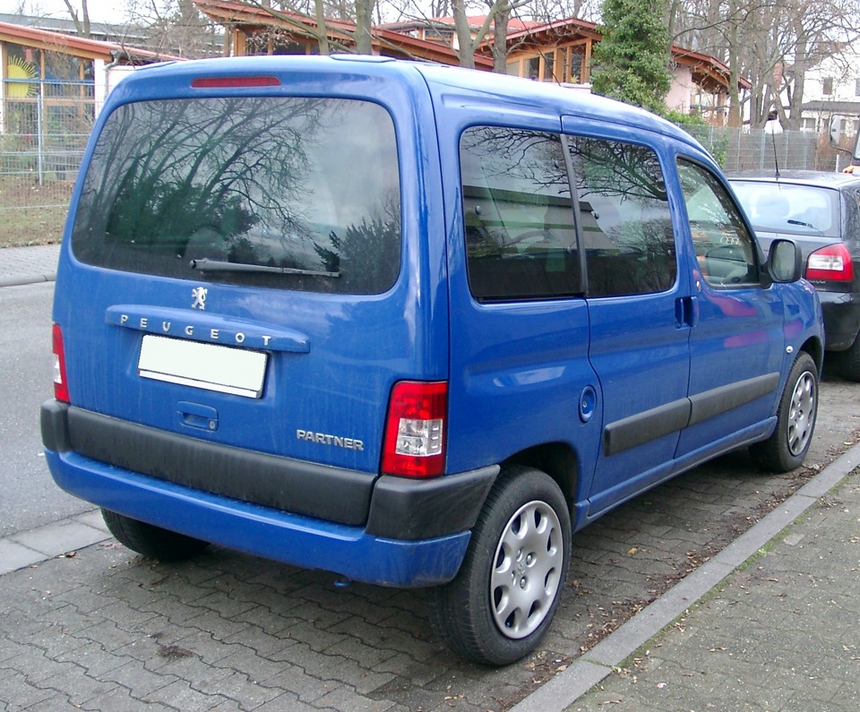 Рестайлінг Peugeot Partner 2002-2008 4