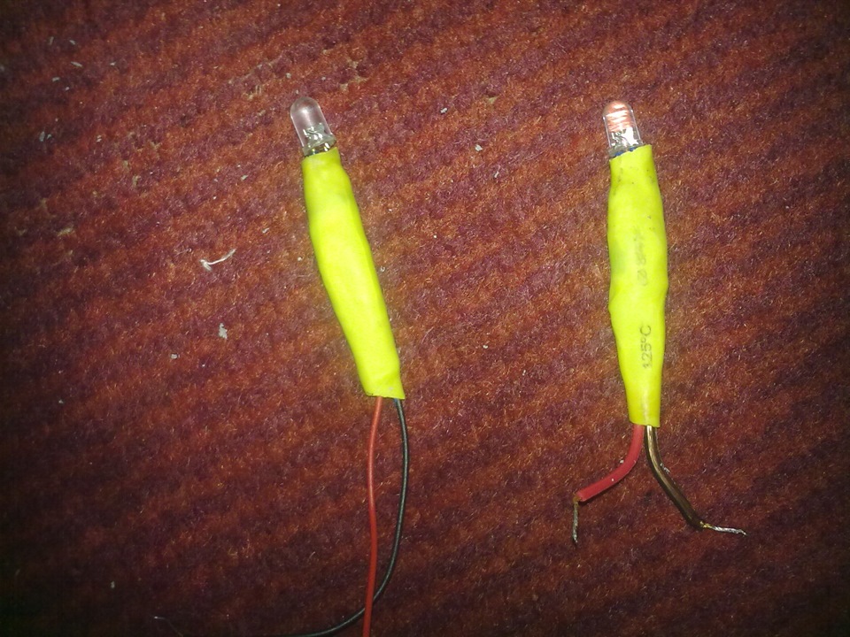 світлодіоди в повторювачі 1