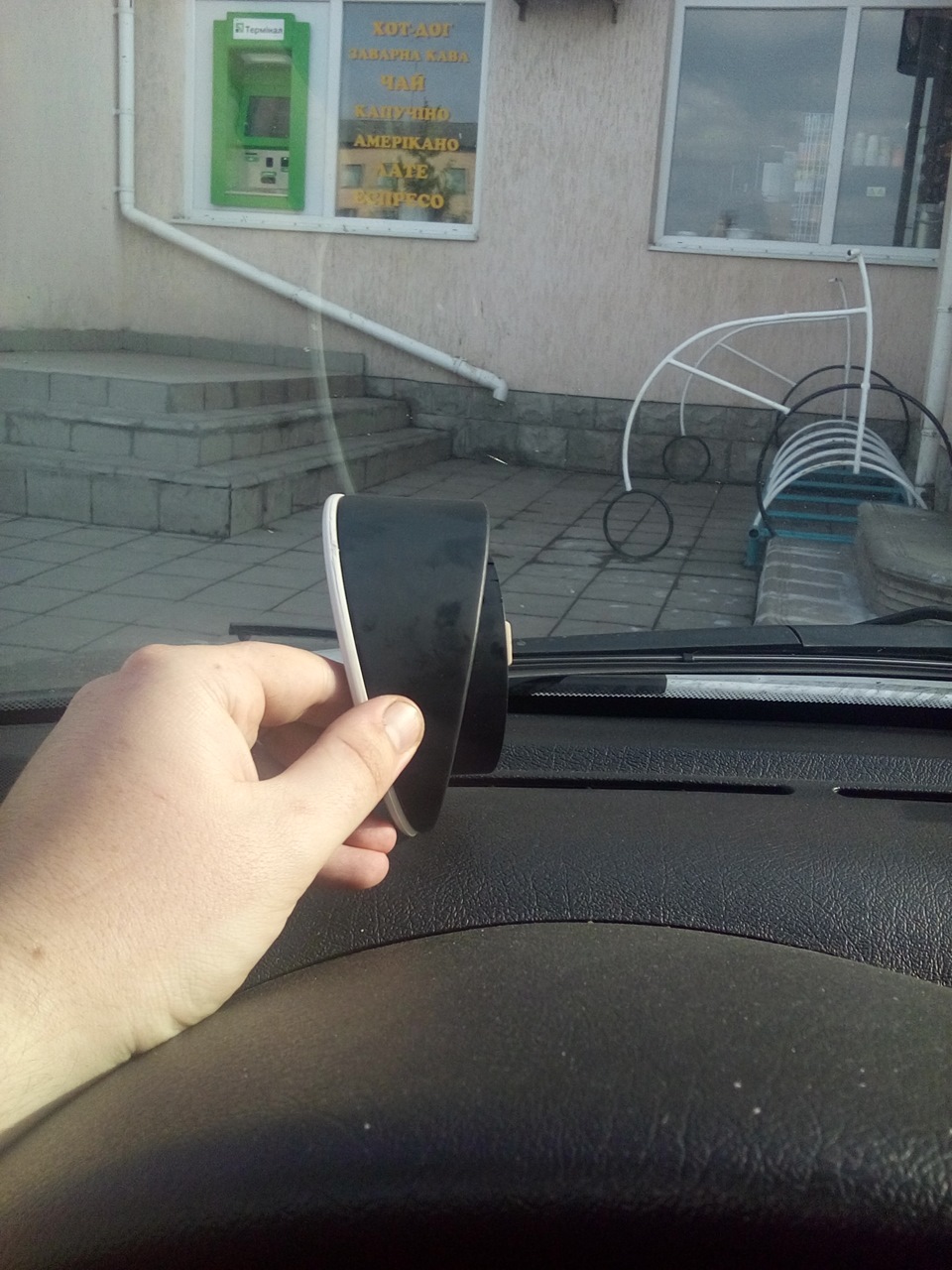 Прикупив пластик бензобака 2