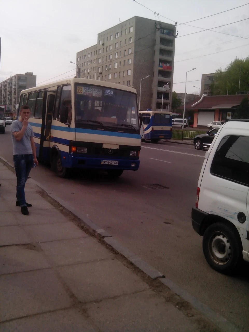 555 маршрутка Львів-новий Розділ