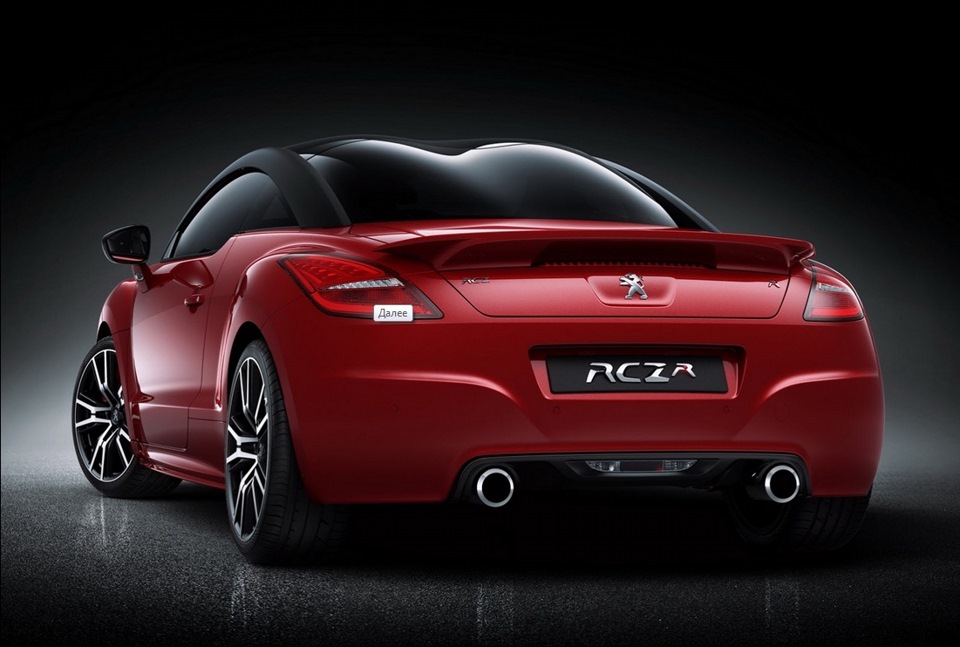 Офіційні фото та перша інформація Peugeot RCZ R 2