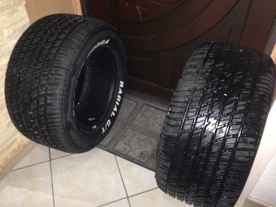 Знайшов таки задні тапки 295/50/15 Cooper Cobra 2
