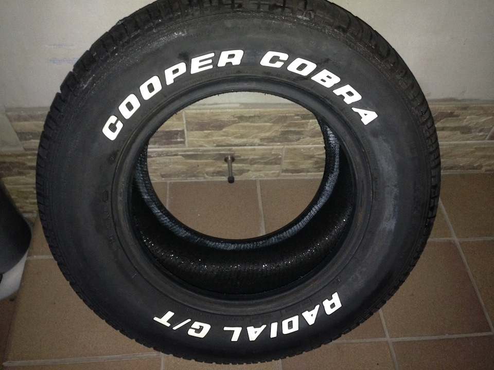 Знайшов таки задні тапки 295/50/15 Cooper Cobra 1