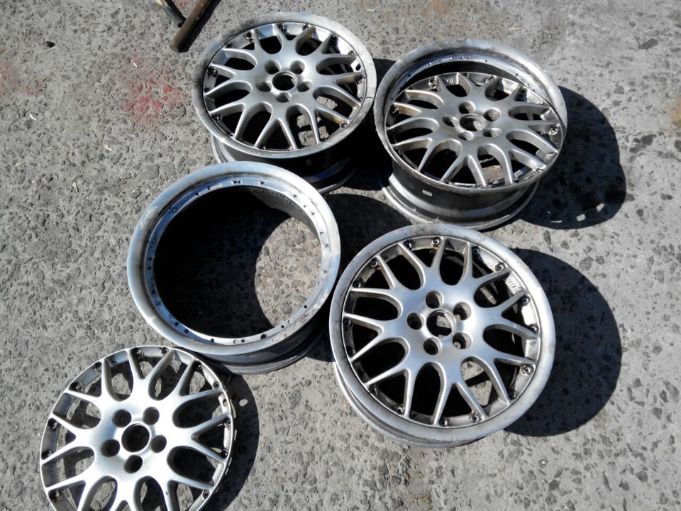 Запис №87: Ще одні тапочки від BBS, RS771 (6,5 5x100 ET42) - процес відновлення, і перевзувся на літню гуму 1
