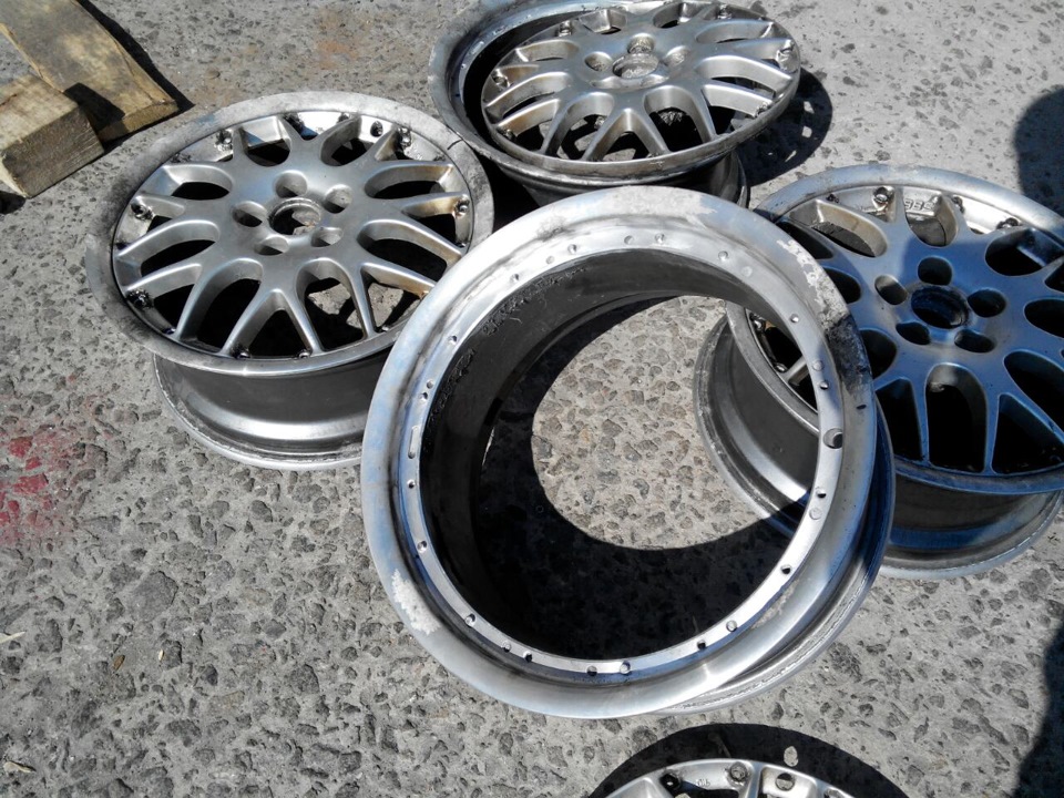 Запис №87: Ще одні тапочки від BBS, RS771 (6,5 5x100 ET42) - процес відновлення, і перевзувся на літню гуму 2
