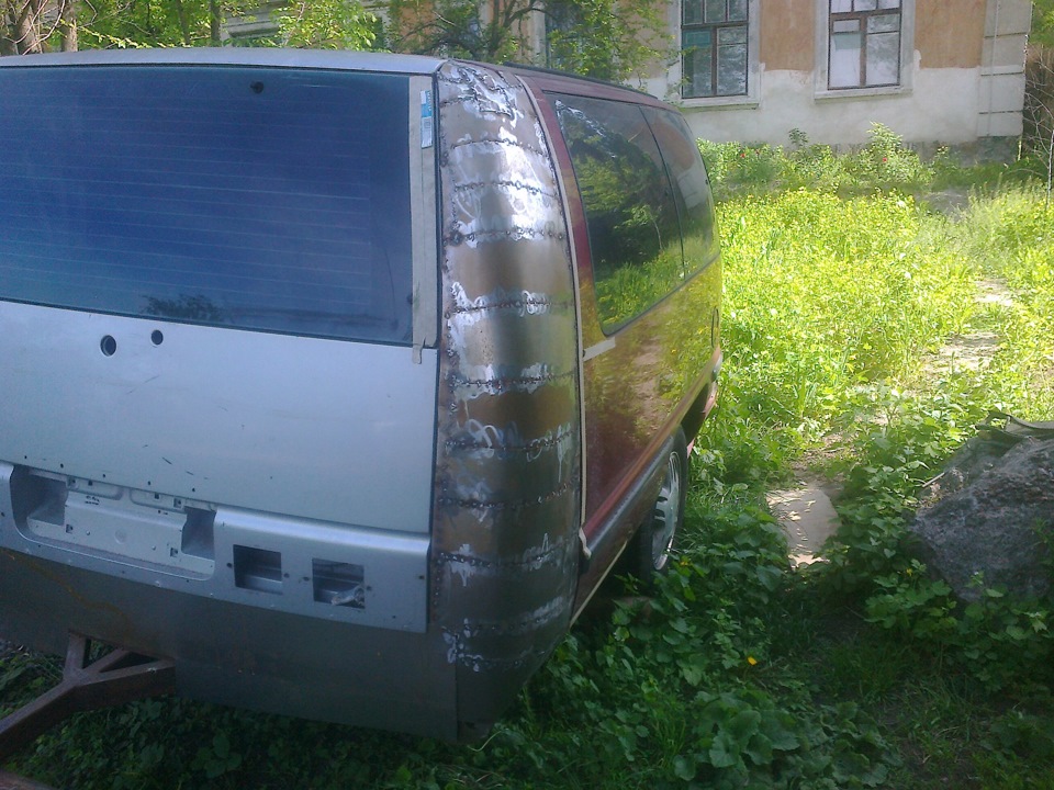 будуємо причіп із залишків кузова 3