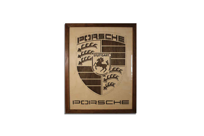 Знак Porsche 3