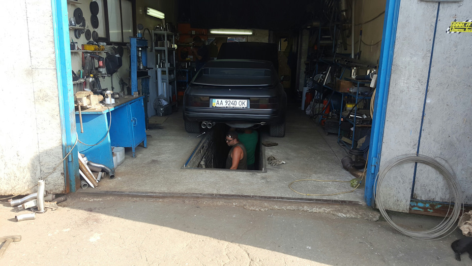 Вихлопна система Borla на Porsche 4