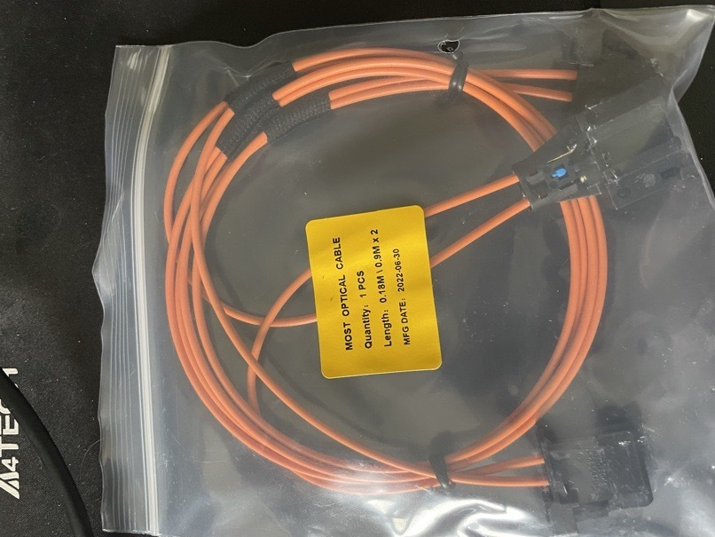 PCM 3.1 Carplay addon MOST Fiber optic 2