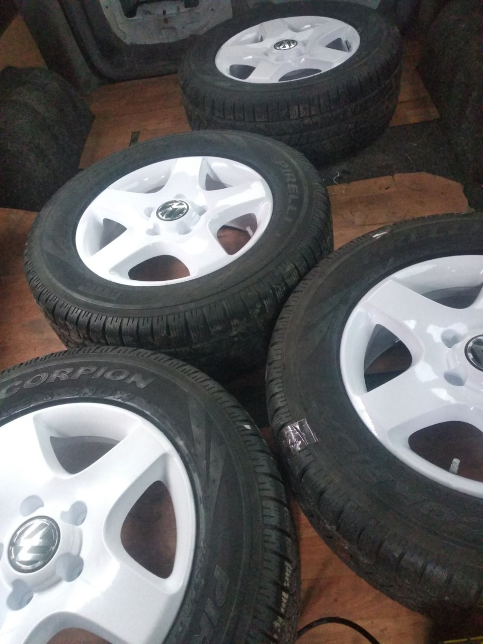 Диски з Tuareg 5×130. 255/60R17 1
