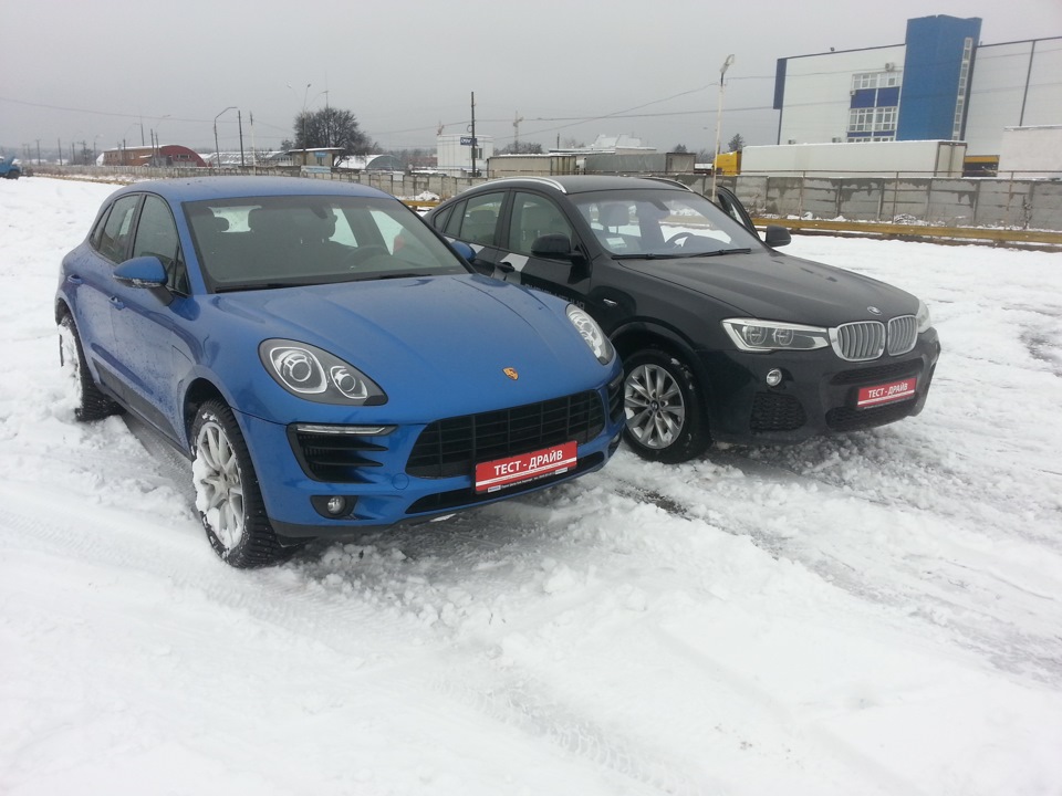 Тест Macan vs X4 1