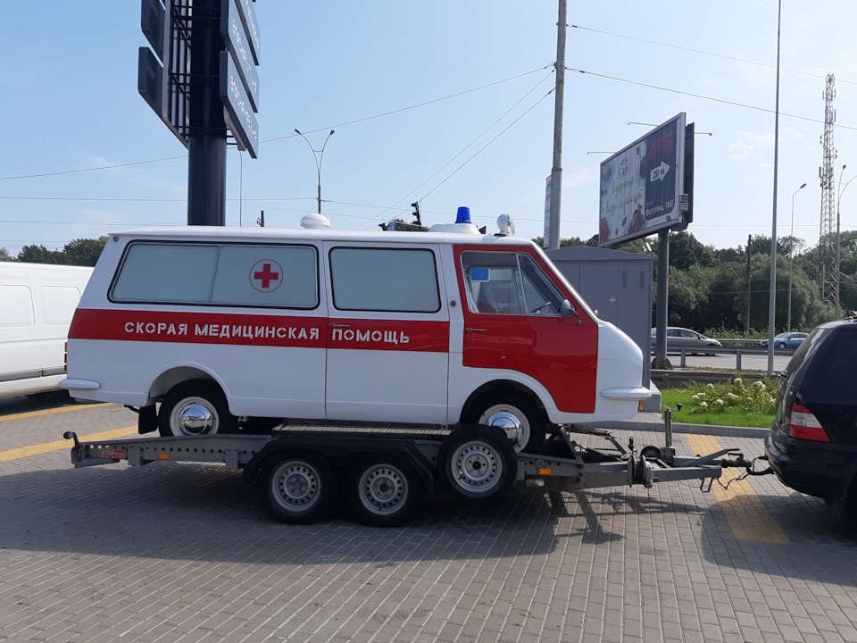 РАФ Швидка на зйомках італійського кіно 1