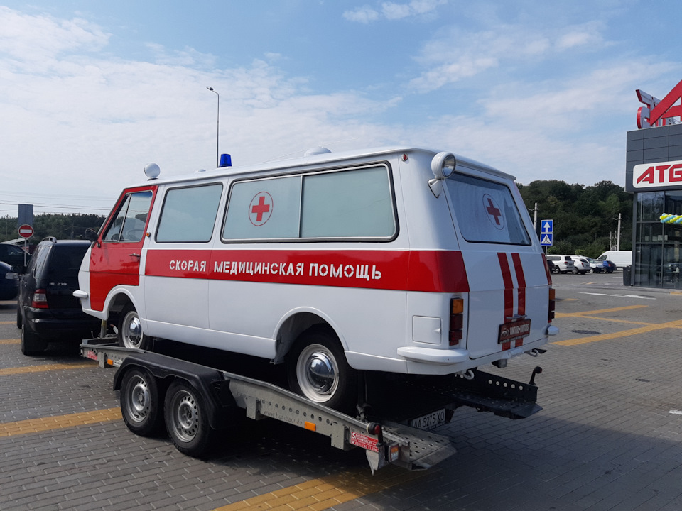 РАФ Швидка на зйомках італійського кіно 2