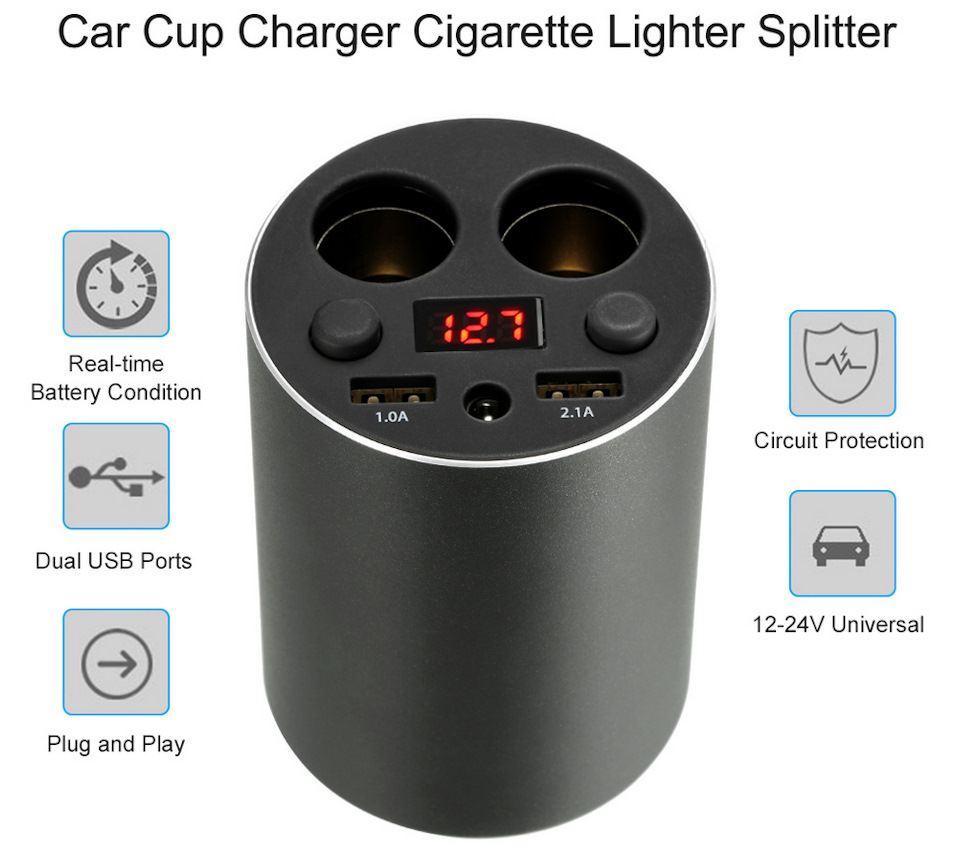 Charger у підсклянник 1