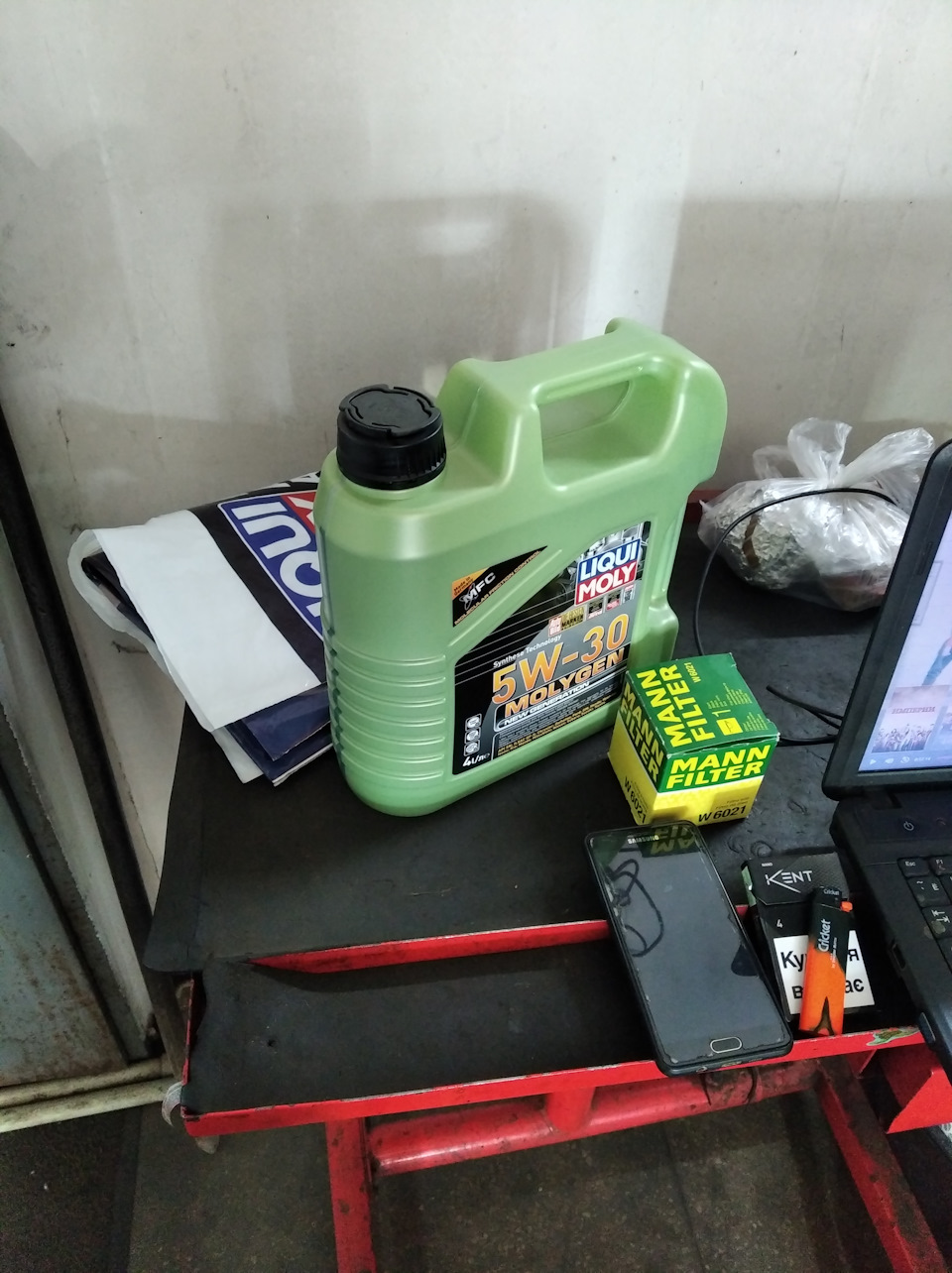 ТО-5 Liqui Moly Molygen 5w30 1