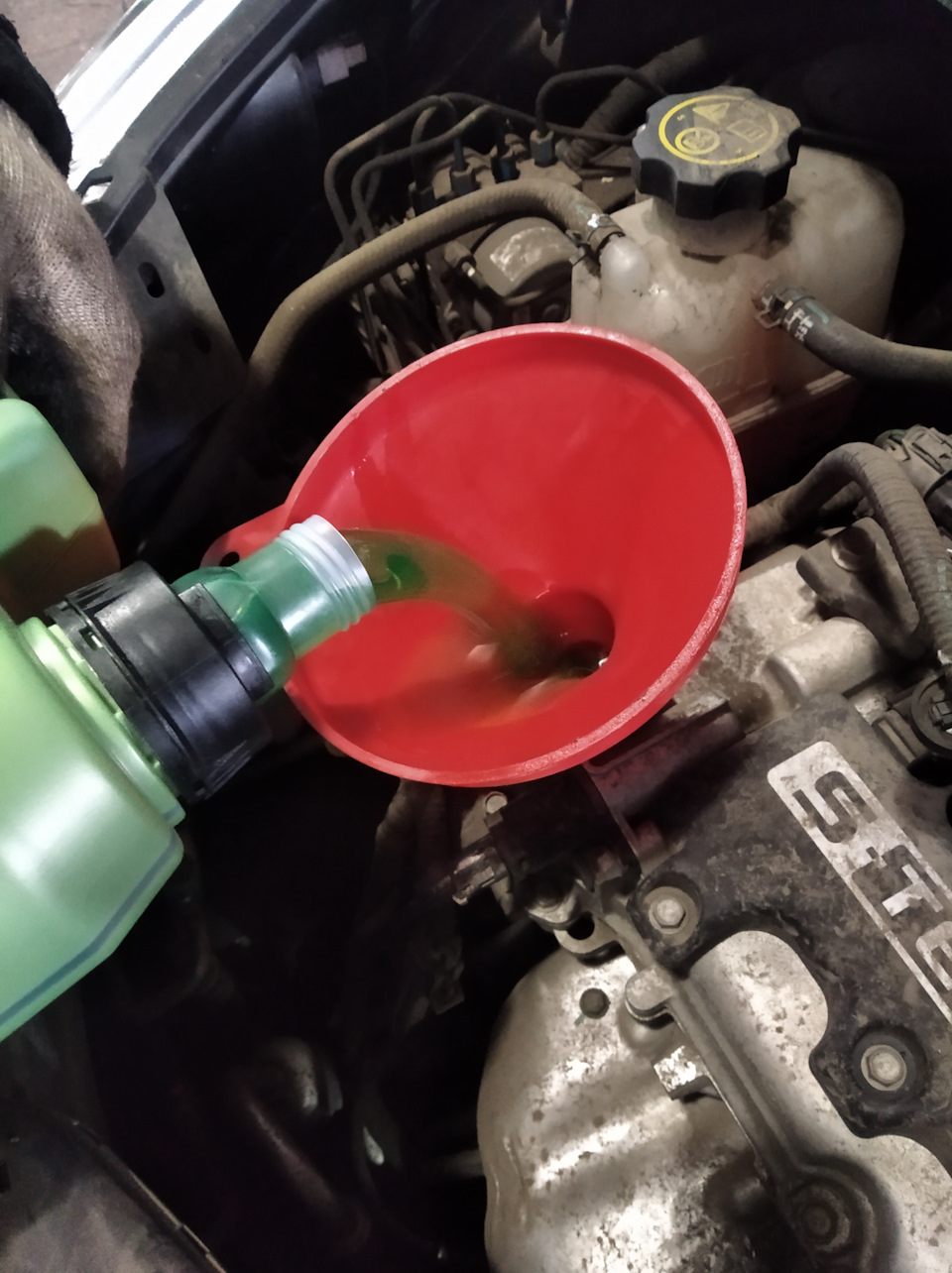 ТО-6 Liqui Moly Molygen 5w30 + Mann W6021 4