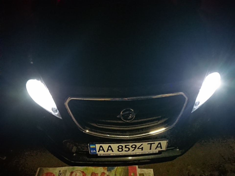 Заміна лампочок у габаритах на led 1