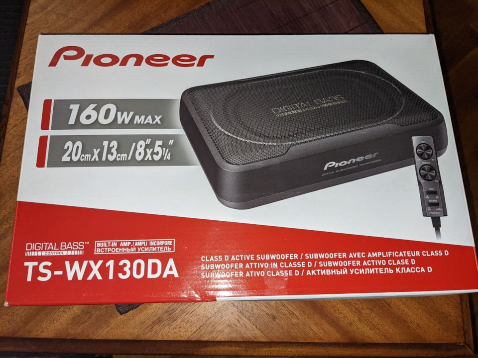 Сабвуфер Pioneer TS-WS130DA 1