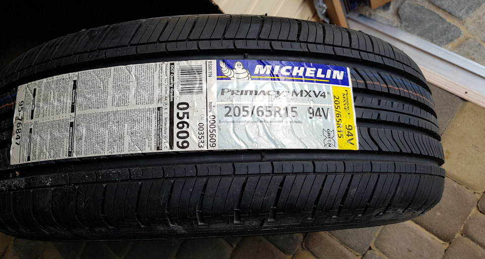 Резина на лето Michelin 4