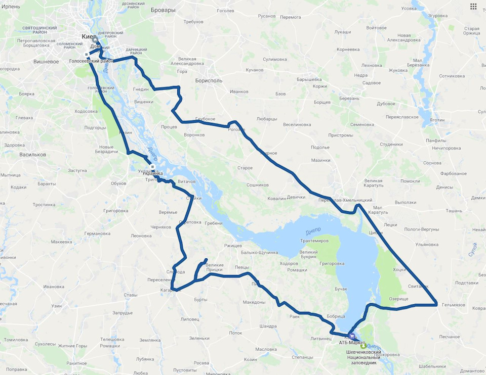Поїздка вихідного дня - Канів 1