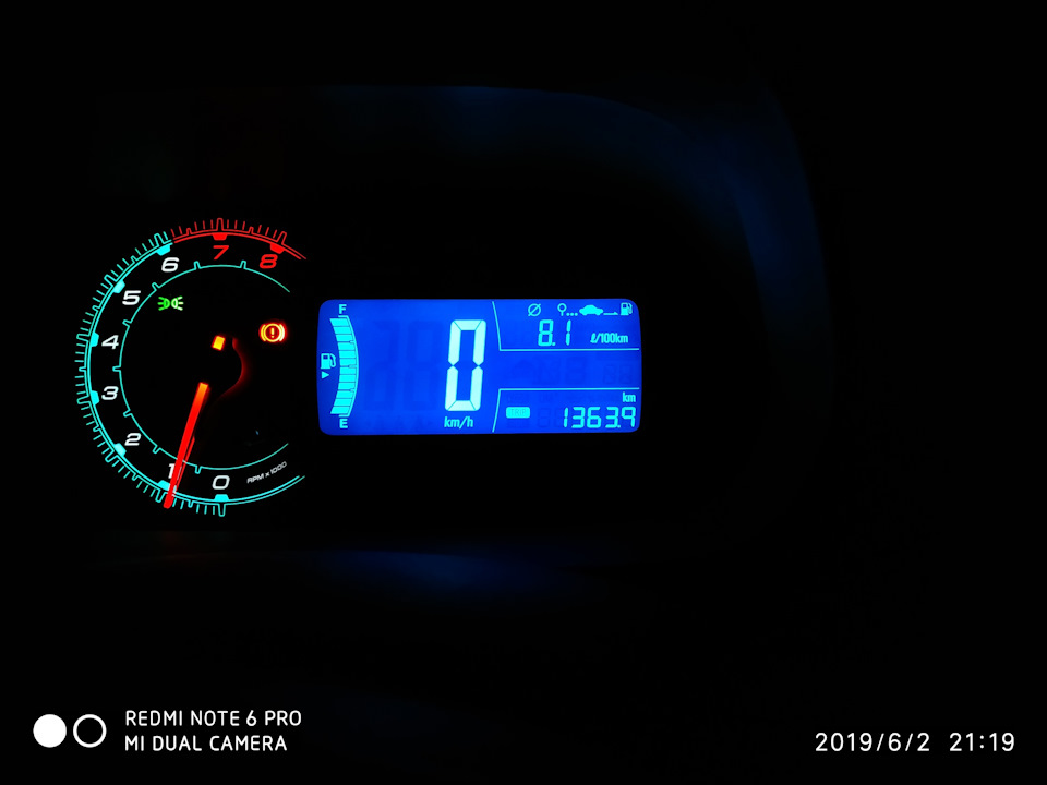 Витрата, пробіг⛽ 1