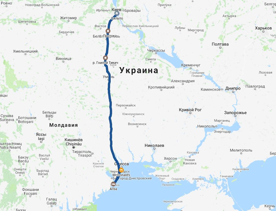 Сто верст не коло для шаленого собаки © Море 2