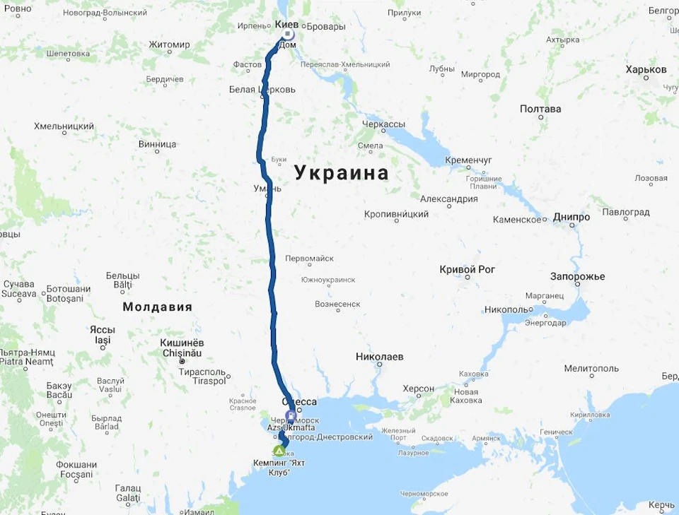 Сто верст не коло для шаленого собаки © Море