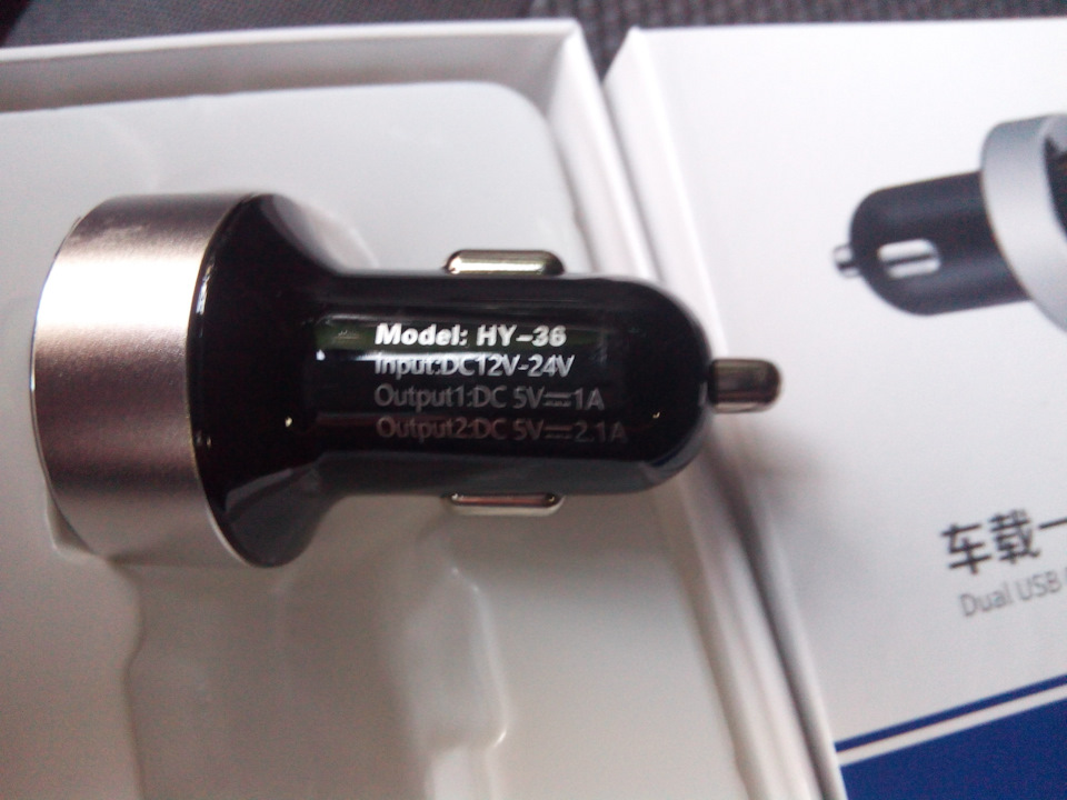Зарядка USB 2