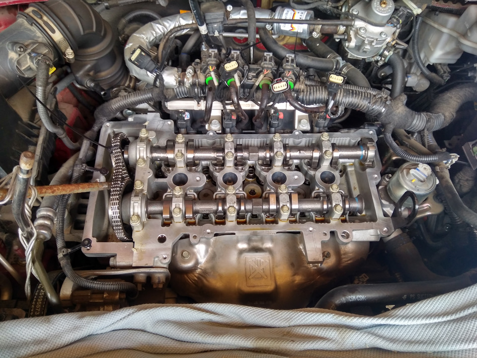 Регулювання клапанів b15d2 Ravon R4 3