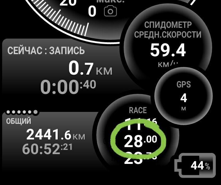 Зразковий розгін до 100 1