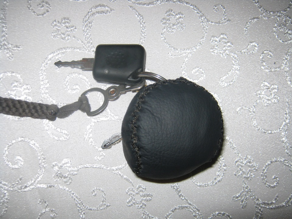 Перешив ручки КПП кожей. 5