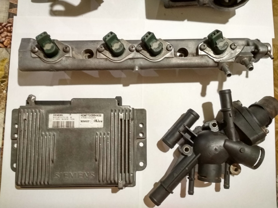 Комплектуючі для розподіленого упорскування 2