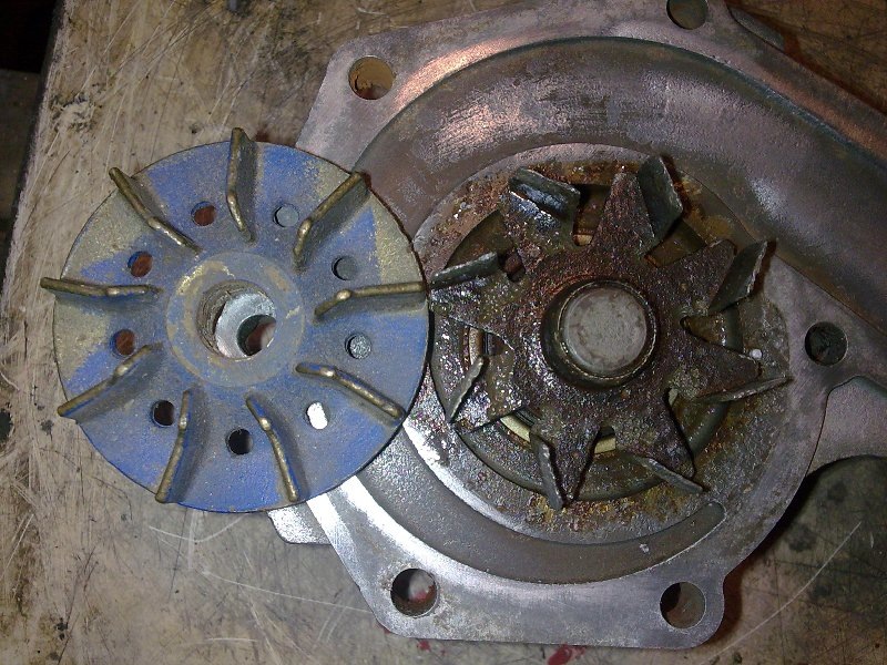 Помпа F3N, заміна крильчатки 1