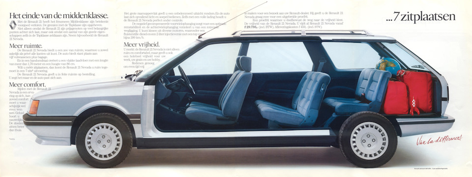 Брошура на Renault21 nevada 4