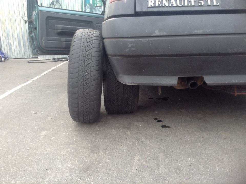 Нарешті поставивши 175/50 r13, 7j 5