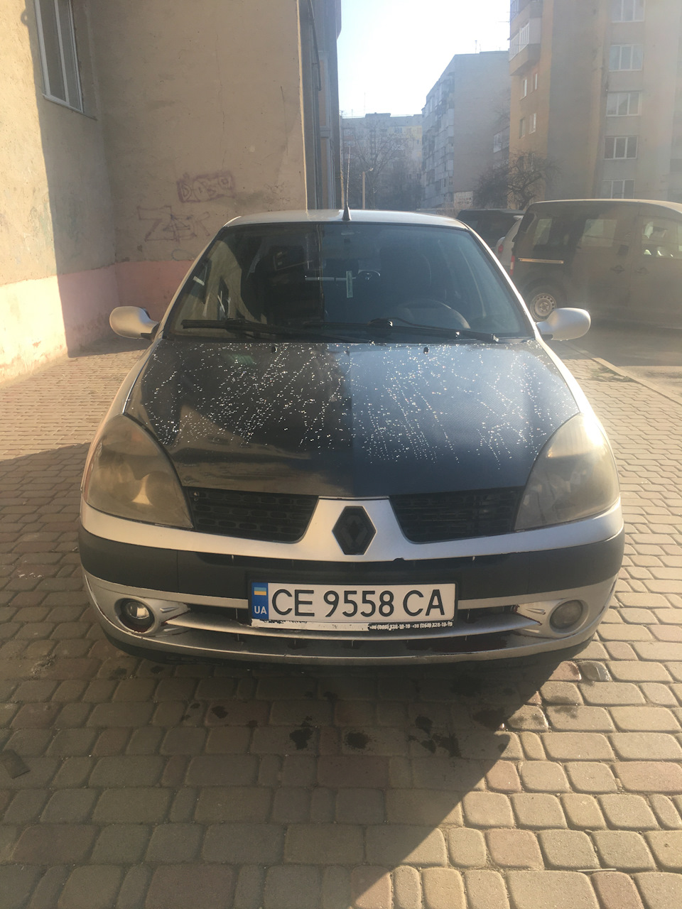 Бампер Кліо 2 спорт на Кліо 2 2