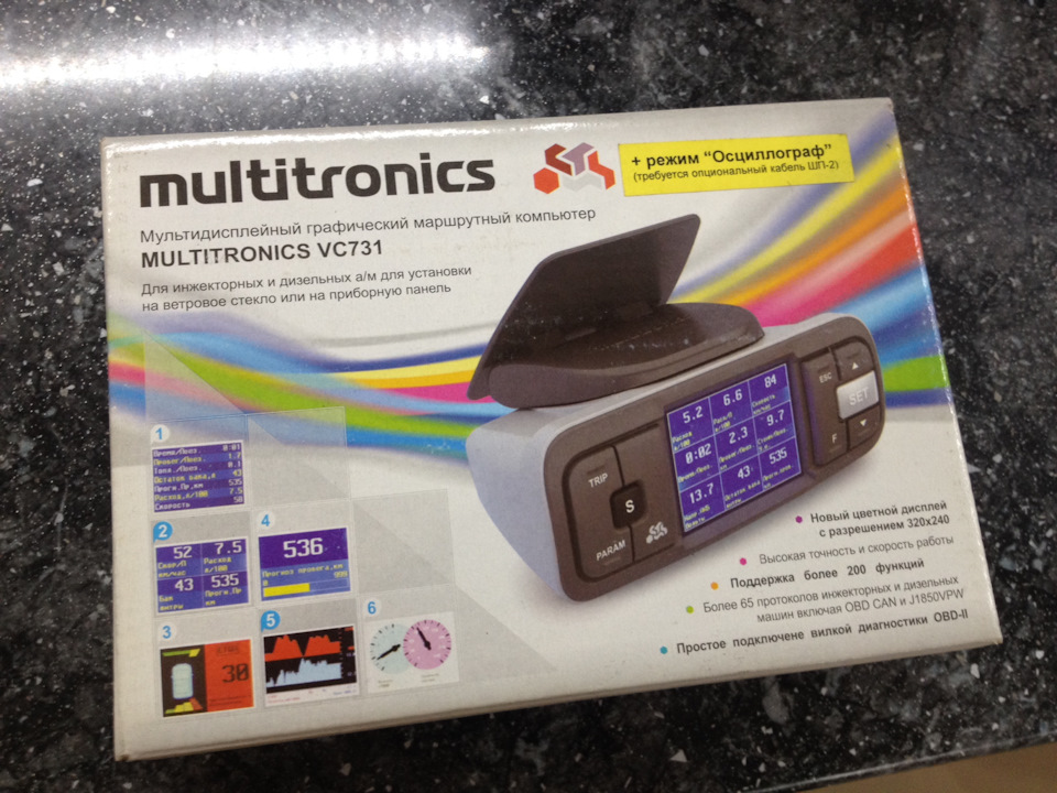 Встановив Multitronics VC731 1
