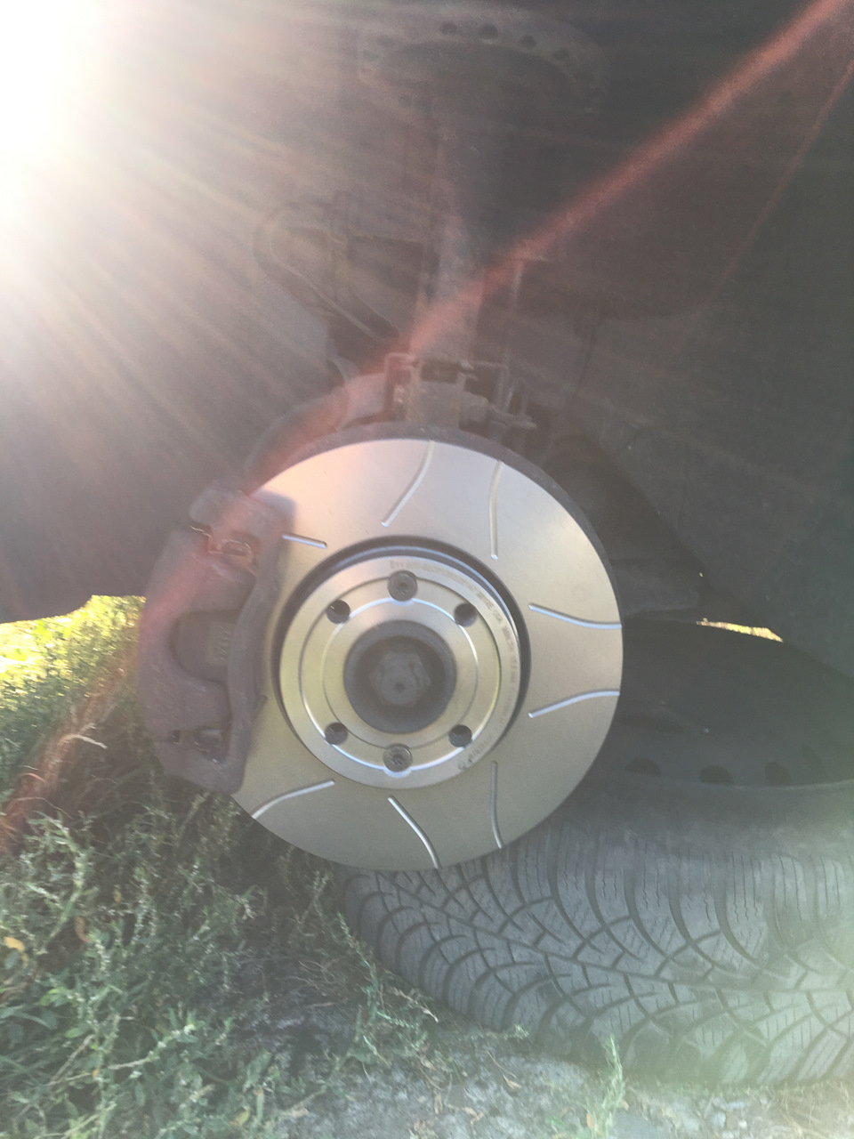 Встановлення передніх дисків Brembo Max 3
