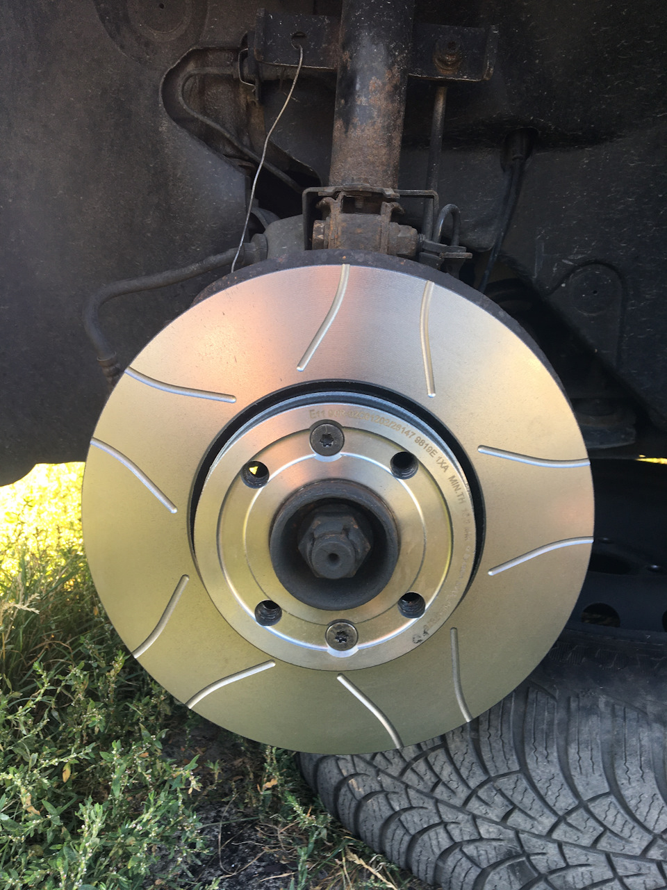 Встановлення передніх дисків Brembo Max 2