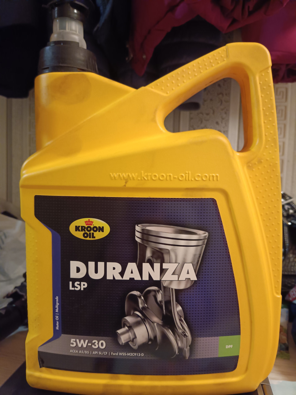 Заміна мастила на зиму 5w30 Kroon Oil DURANZA 4