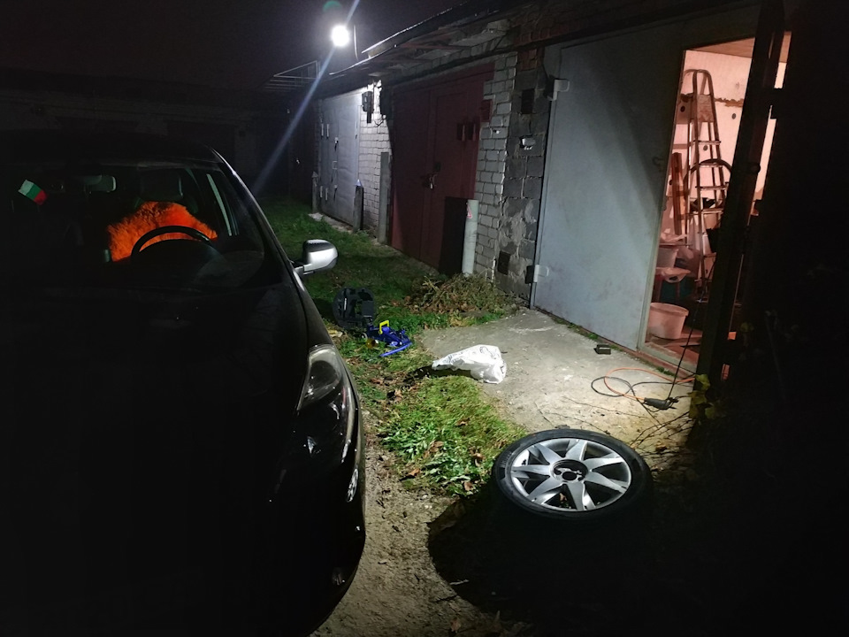 Переобувка в зиму 235/45/17 3