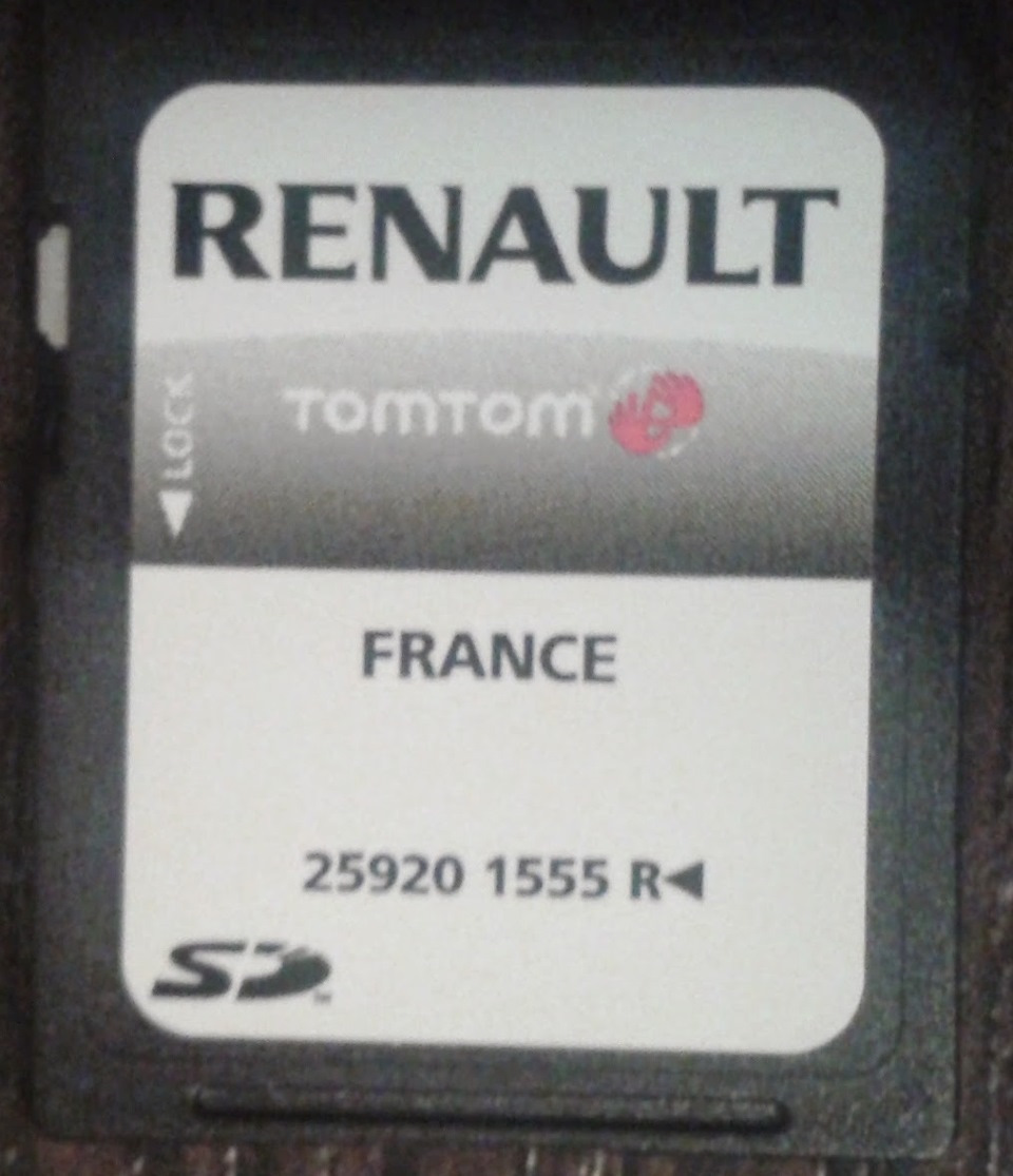 Встановлення карт на Carminat TomTom LIVE 1