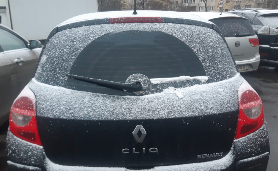 ❄️Привіт сніг ❄️Задній двірник хруснув, передні врятував) 5