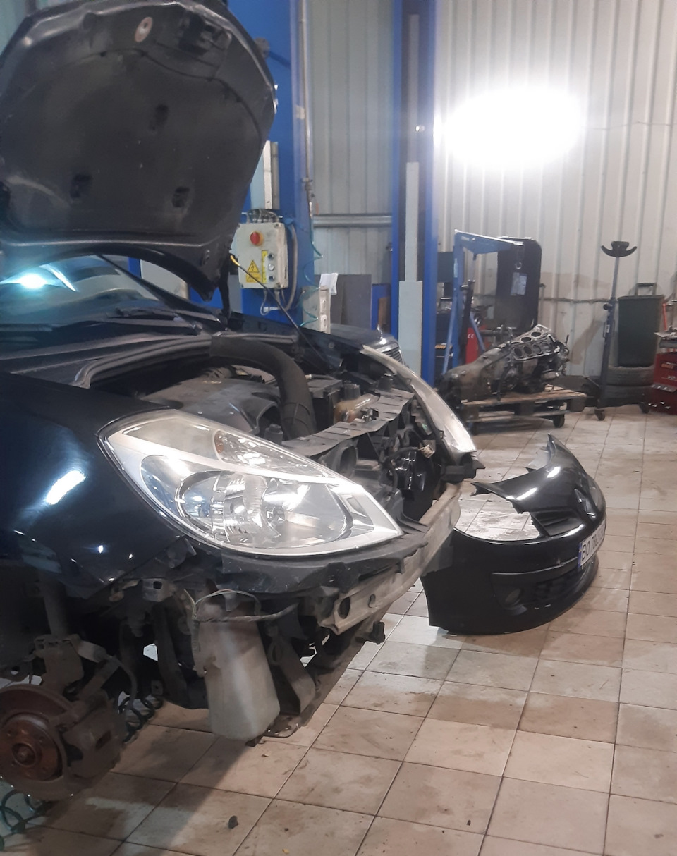 Заміна клаксону + кронштейн для інтеркулера 1