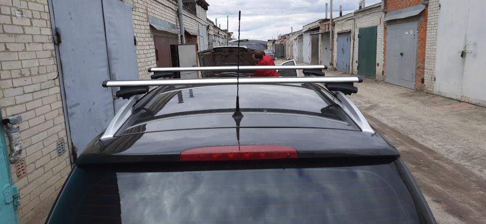 Рейлінги з меган 3 на кліо 3 5