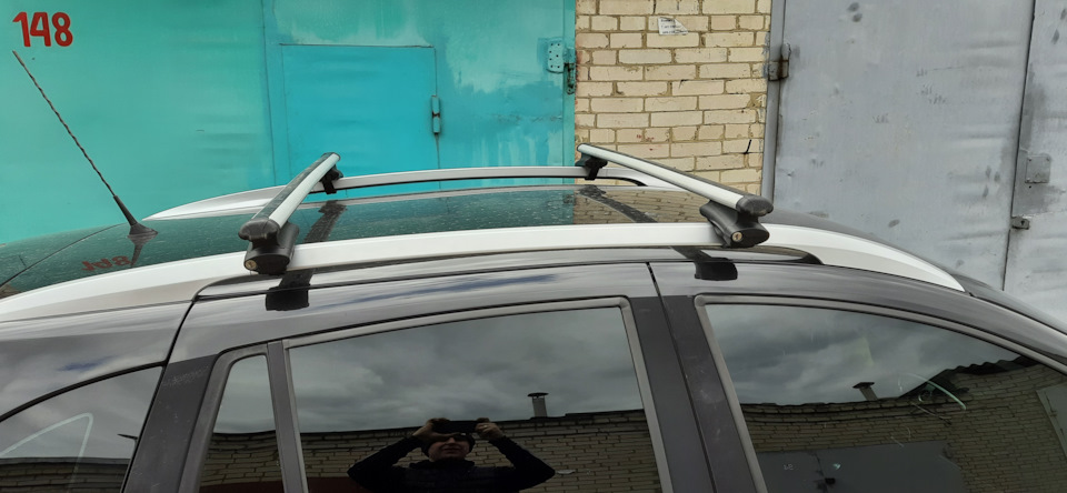 Рейлінги з меган 3 на кліо 3 4