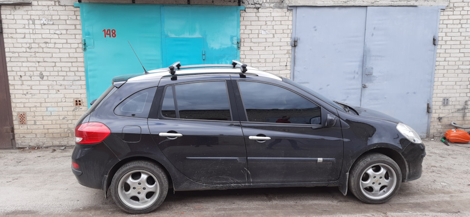 Рейлінги з меган 3 на кліо 3 3