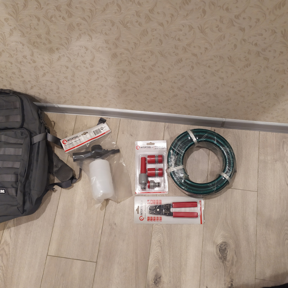 Піноутворювач INTERTOOL DT-1532 і всяка всячина 1