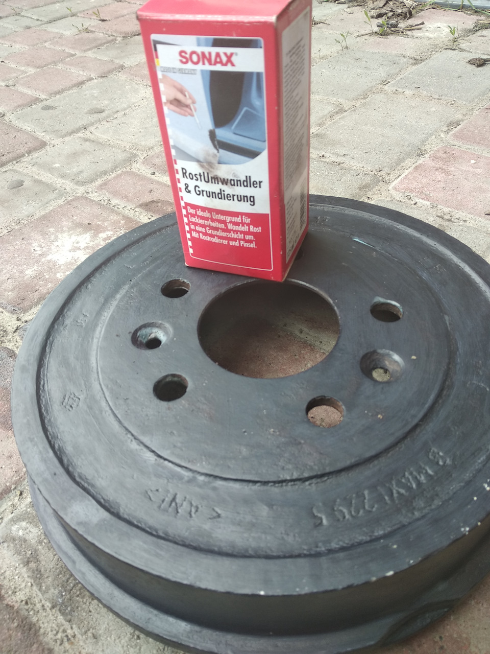 Перегрів заднього барабана. 3